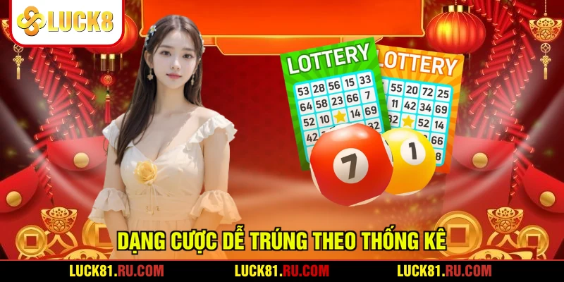 Dạng cược dễ trúng theo thống kê